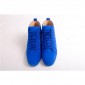 Replica High Quality Christian Louboutin Louis Flat Veau Velours Electric Blue High Top Men Sneaker