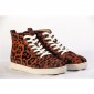 Replica High Quality Christian Louboutin Pony Dark Leo Rantus Orlato Men'S Flat Sneakers