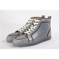 Replica High Quality Christian Louboutin Mens High Top Rantus Orlato Glitter Disco Ball Glitter Sneaker