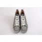 Replica High Quality Christian Louboutin Mens High Top Rantus Orlato Glitter Disco Ball Glitter Sneaker