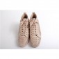 Replica High Quality Christian Louboutin Louis Spikes Colombe Mat Men'S Flat Sneakers