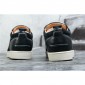 Replica High Quality Christian Louboutin Louis Junior Men'S Flat Navy Suede Leather Blend Sneakers