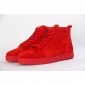 Replica High Quality Christian Louboutin Red Louis Men'S Flat Sneakers