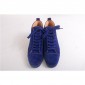 Replica High Quality Christian Louboutin Louis Orlato Blue Men'S Flat Sneakers