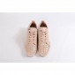 Replica High Quality Christian Louboutin Louis Junior Spikes Leather Colombe Low Top Sneakers