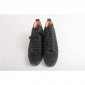 Replica High Quality Christian Louboutin Black Louis Spikes Orlato Men'S Flat Sneakers