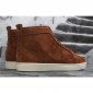 Replica High Quality Christian Louboutin Rantus Orlato Flat Pur Sang Suede Sneakers