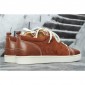 Replica High Quality Christian Louboutin Louis Junior Men'S Flat Pur Sang Suede Leather Blend Sneakers