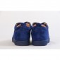 Replica High Quality Christian Louboutin Louis Junior Spikes Men'S Flat Low Top Suede Blue Sneakers