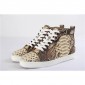 Replica High Quality Christian Louboutin Louis Men'S Flat Python Light Sneakers