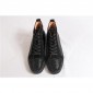 Replica High Quality Christian Louboutin Louis Strass Black Men'S Flat Sneakers