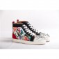 Replica High Quality Christian Louboutin Trash Print Men Sneakers