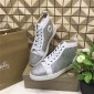 Replica High Quality Christian Louboutin Louis Strass White Men'S Flat Sneakers