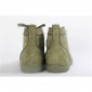 Replica High Quality Christian Louboutin Louis Orlato Flat High Top Suede Sneaker In Poivre Vert Color