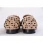 Replica High Quality Christian Louboutin Men'S Spiked Dandelion Venetian Roller-Boat Slip-On Sneakers