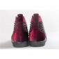 Replica High Quality Christian Louboutin Louis Orlato Spikes Velvet With Glossy Red Sole