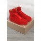 Replica High Quality Christian Louboutin Loubikick Flat Red Sneakers