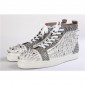 Replica High Quality Christian Louboutin High Top Spikes Sneaker