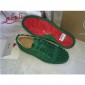 Replica High Quality Christian Louboutin Louis Junior Spikes Mens Flat Amazone Suede Low Top Sneakers