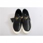 Replica High Quality Giuseppe Zanotti Adam black laceless double zipper low-top sneakers