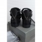 Replica High Quality Giuseppe Zanotti black double chain and black sole sneakers