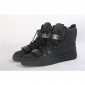 Replica High Quality Giuseppe Zanotti Black Matte Leather Birel London Men Sneakers