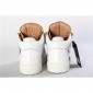 Replica High Quality Giuseppe Zanotti Owen high-top sneakers in white and gold details