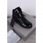 Replica High Quality Giuseppe Zanotti Black Men Patent Leather High Top Sneakers