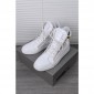 Replica High Quality Giuseppe Zanotti London Croc-Effect Leather High Top Sneakers