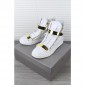 Replica High Quality Mens Giuseppe Zanotti Croc White High Top Lace Up Crocodile Kanye Shoes Sneakers