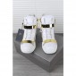 Replica High Quality Mens Giuseppe Zanotti Croc White High Top Lace Up Crocodile Kanye Shoes Sneakers