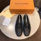 Replica Louis Vuitton Arizona Moccasin Loafers for Men (Black)