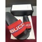 Replica High Quality Gucci Stripe Rubber Slide Sandal(Red) OF_079C25B4C42B