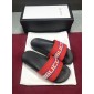 Replica High Quality Gucci Stripe Rubber Slide Sandal(Red) OF_079C25B4C42B