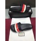 Replica High Quality Gucci Strap Rubber Slide Sandal with Sylvie Web OF_4DD888345DC1