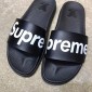 Replica High Quality Louis Vuitton x Supreme Black slides OF_A7D8ADE0D6B3