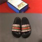 Replica High Quality Gucci Double G Print with Stripes Sandals OF_FED0B857DC95