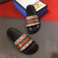 Replica High Quality Gucci Double G Print with Stripes Sandals OF_FED0B857DC95