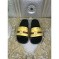 Replica Gucci Logo Yellow Sandals OF_0989F95B205A