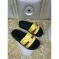 Replica Gucci Logo Yellow Sandals OF_0989F95B205A