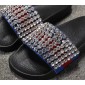 Replica High Quality Gucci's Crystal-Embellished Slide Sandals OF_61E6750E0F4D