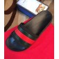 Replica High Quality Gucci Web slide sandal(black) OF_F83D54992F8A