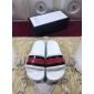 Replica High Quality Gucci Web slide sandal(white) OF_E322768A8F79