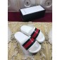 Replica High Quality Gucci Web slide sandal(white) OF_E322768A8F79