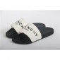 Replica High Quality Givenchy Logo Embossed Rubber Slide Sandals In White SN_DC6C19972B05