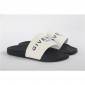 Replica High Quality Givenchy Logo Embossed Rubber Slide Sandals In White SN_DC6C19972B05