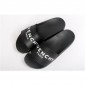 Replica High Quality Givenchy Logo Polyurethane Slide Sandals In Black SN_741C63028BCD