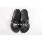 Replica High Quality Givenchy Logo Polyurethane Slide Sandals In Black SN_741C63028BCD