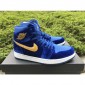 Replica Air Jordan 1 Retro High Blue Velvet Men Sneakers 0B4BDD19318D