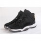 Replica High Quality Air Jordan 11 Black Velvet Sneakers 04913F85BA03